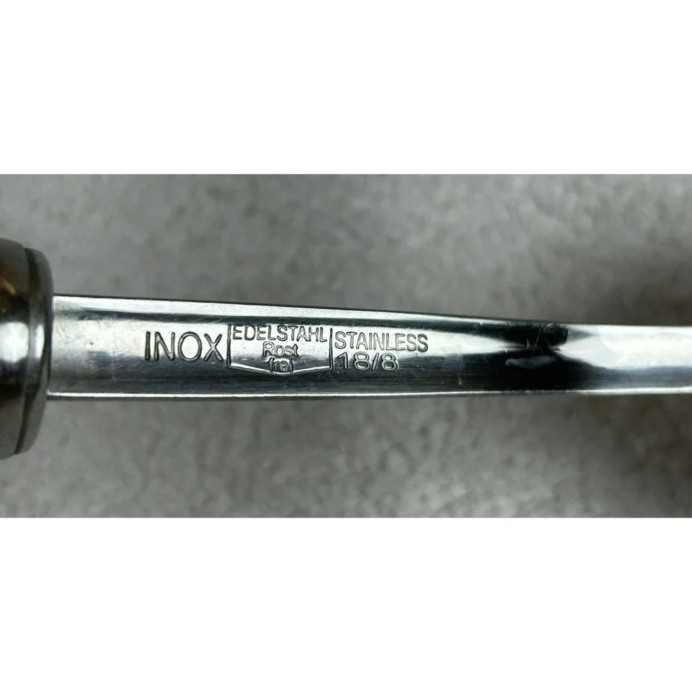INOX 18/10 Stainless Steel Heavy Duty Kitchen Serving Tools 3 PCs **EUC**